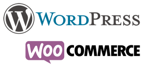 Wordpress und Woo-Commerce Logo